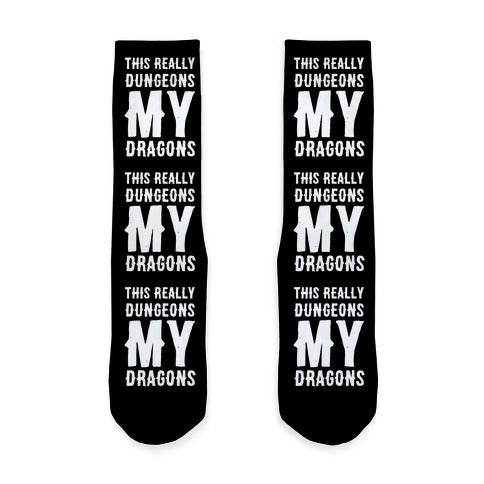 This Really Dungeons My Dragons  Socks